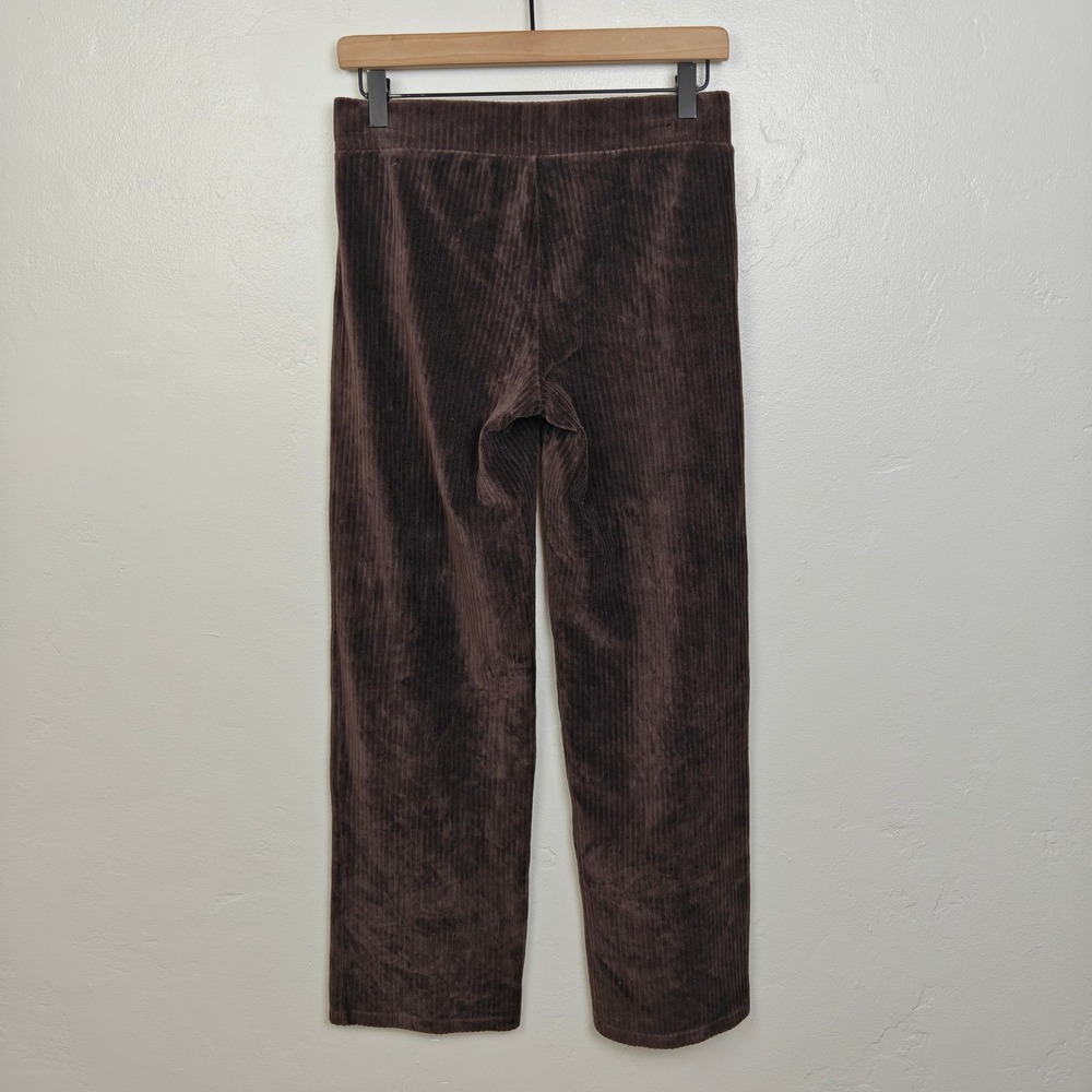 Aritzia Sunday Best Womens Pants Small Brown Ribbed Corduroy Dark Academia - Picture 5 of 9